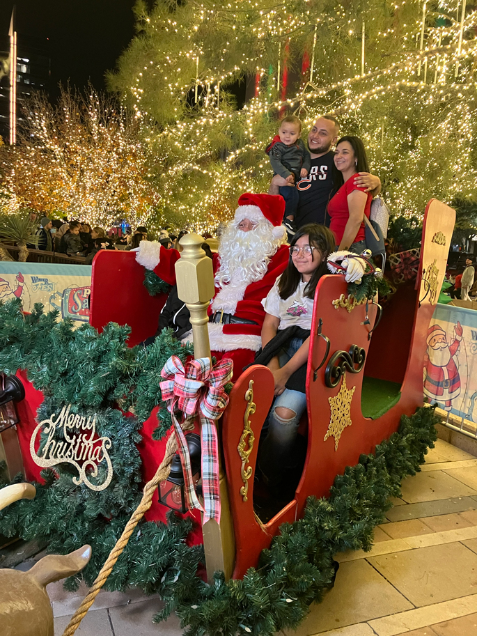 Pictures with Santa