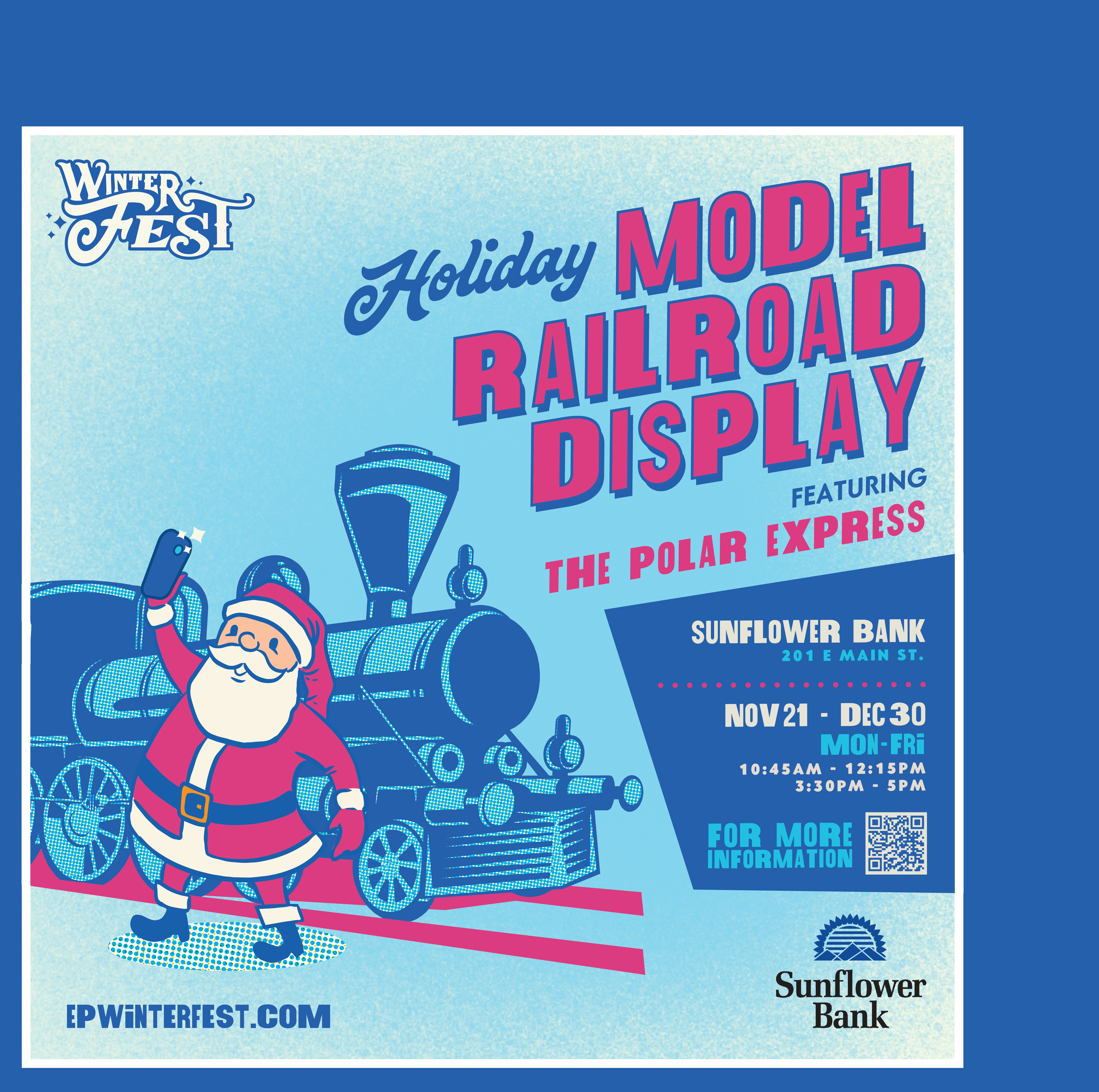 Holiday Model Railroad Display