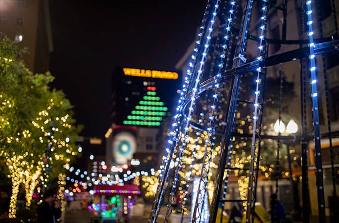 El Paso's WinterFest Lights