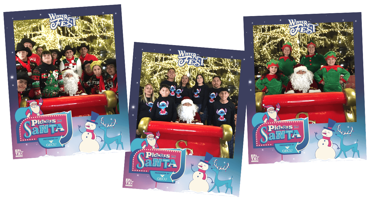 Pictures with Santa
